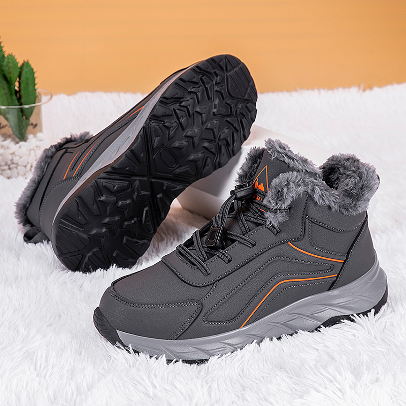 Hiking Boot Waterproof - ELUVA メンズ サーマル スノーブーツ 防水 滑り止め
