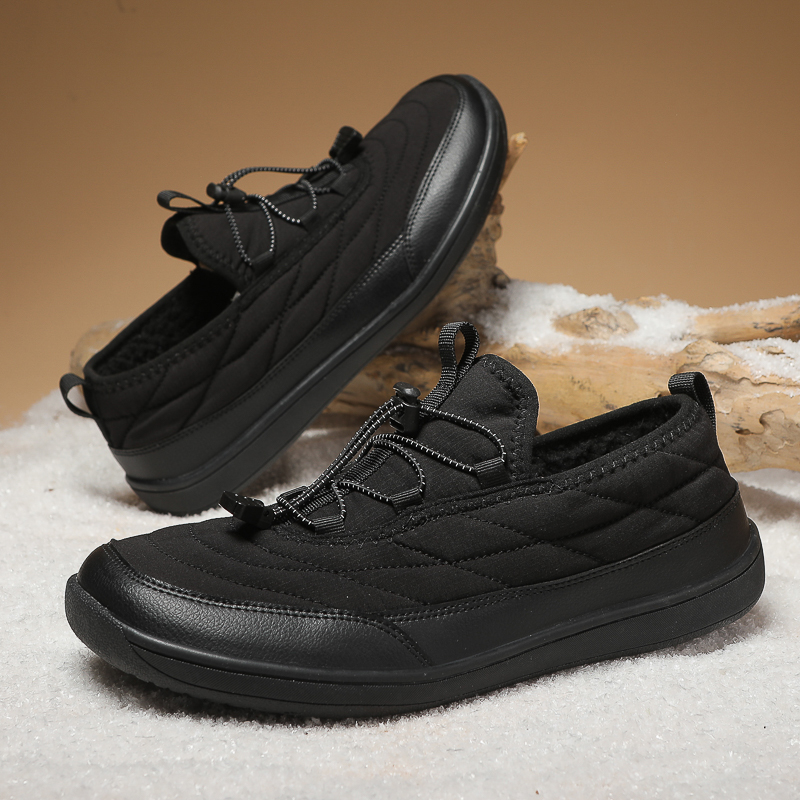Hiking Boot Waterproof - メンズウィンターブーツ、プラッシュシューズ、防水スノーコットンブーツ、ベアフット、レディースウォームファーシューズ、滑り止め、ビッグサイズ、トレッキングハイキングシューズ
