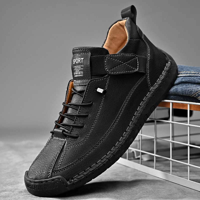 手作り革メンズシューズカジュアルスリッポンローファー通気性の - Men'S Shoes Size 43 In Us のレビューと価格