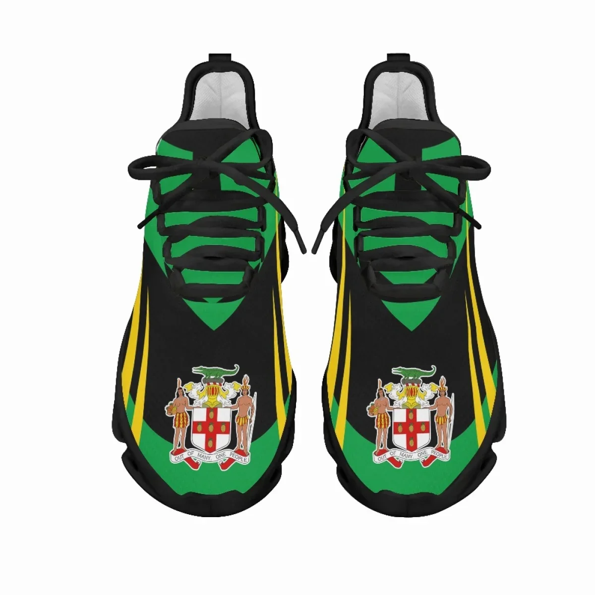 ジャマイカ国旗プリントシューズメンズスニーカー 2022 ブ - Mesh Trainer Breathable のレビューと価格