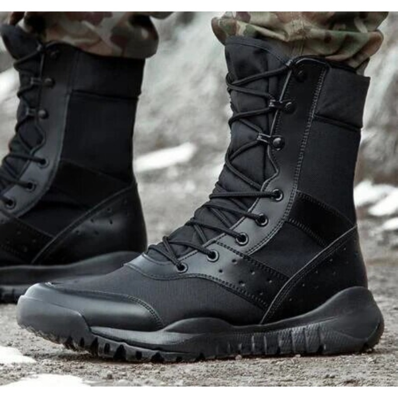 軽量防水タクティカルブーツ アウトドアハイキング通気性メッシ - Hiking Boot Waterproof のレビューと価格