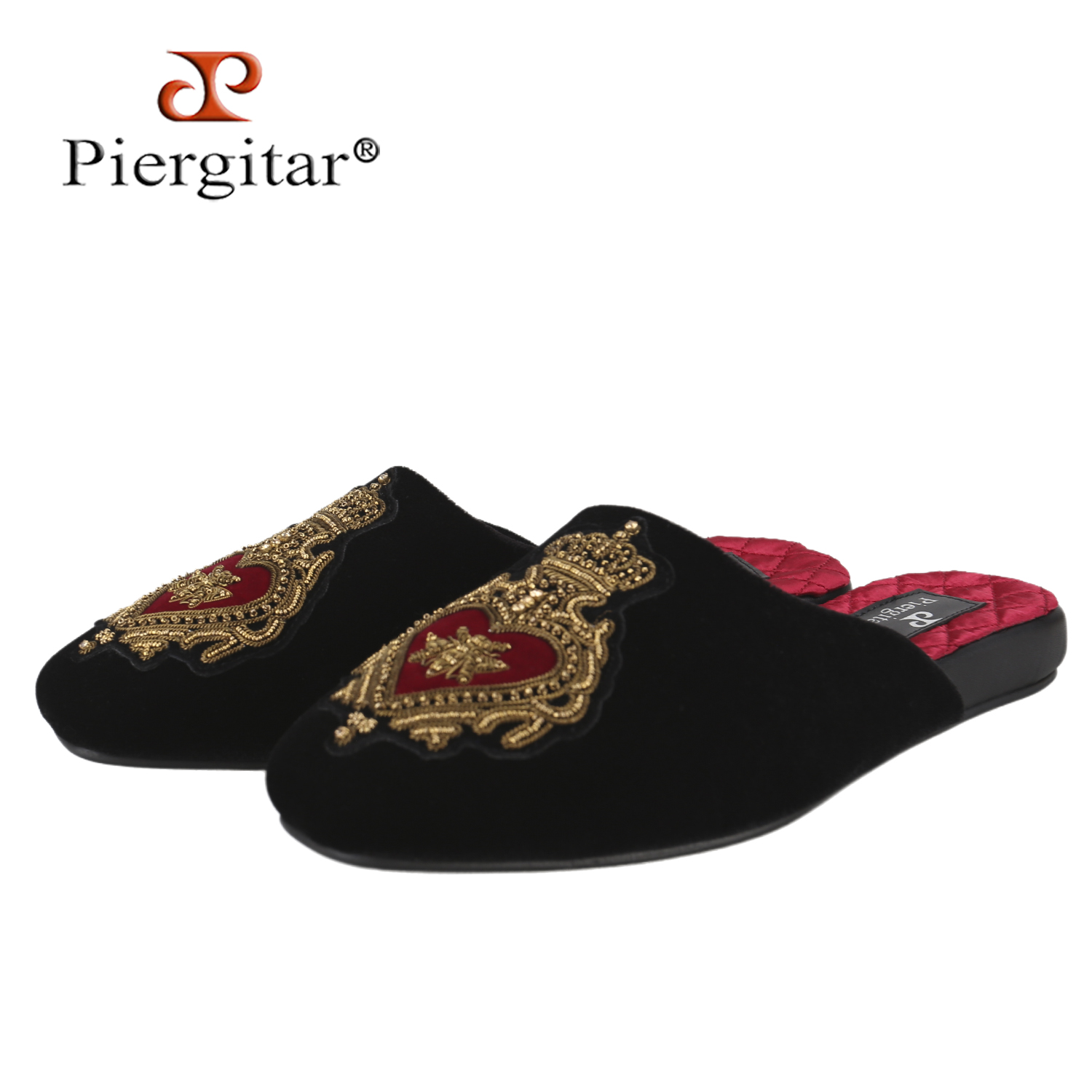 Piergitar 2026 夏の新スタイル黒ベルベットメン - Men Shoes Red Tape のレビューと価格
