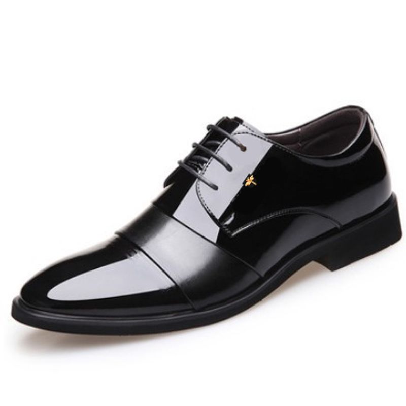 メンズラウンドトゥユースレザービジネスフォーマルシューズ学生 - Men Shoes Formal のレビューと価格