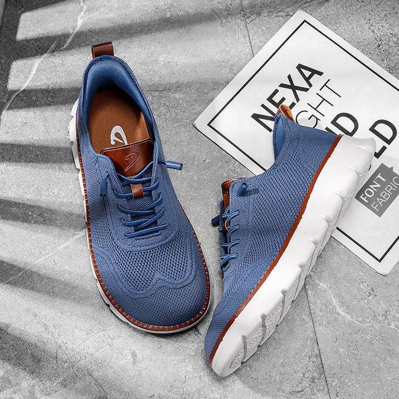 夏用大型ワイドトゥカジュアルシューズ、柔らかいソールと滑り止 - Men'S Shoes Size 43 In Us のレビューと価格