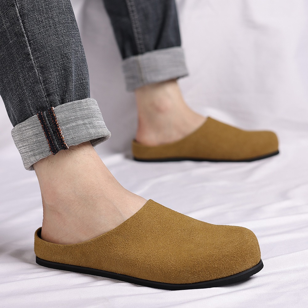 メンズフォーマルミュール、カジュアルビジネス、理髪師ハーフシ - Men Shoes Formal のレビューと価格