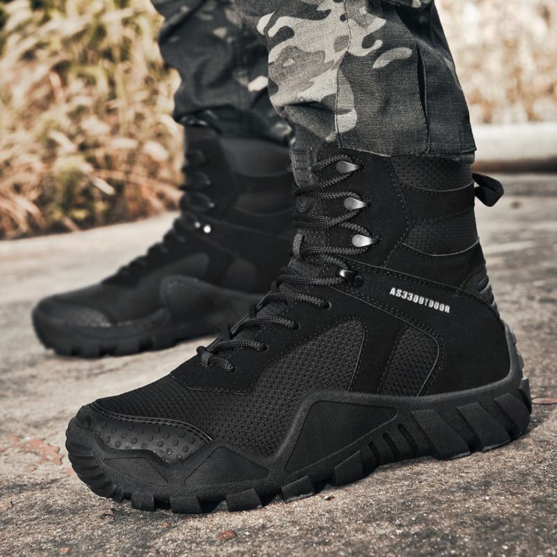 メンズブーツ レースアップ 防水 クライミング ハイキングシ - Hiking Boot Waterproof のレビューと価格