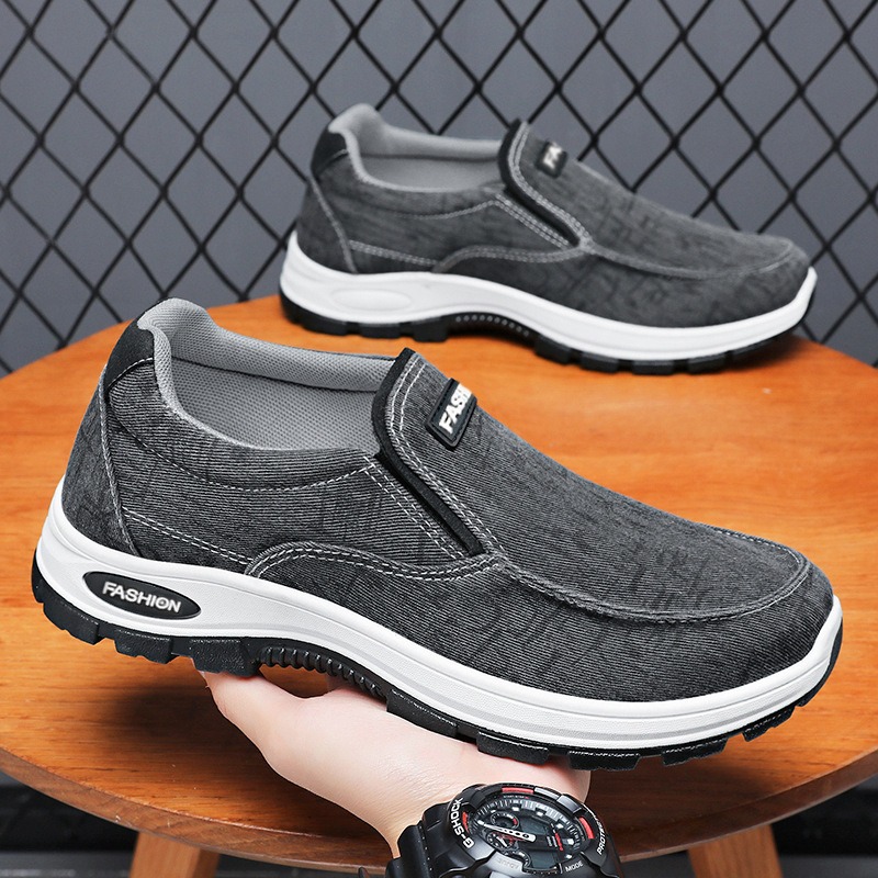 2025年通気性ソフトキャンバスシューズメンズアウトドアカジ - Men'S Shoes Size 43 In Us のレビューと価格