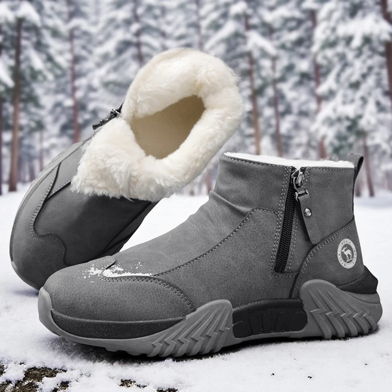 冬のスノーブーツノンスリップカジュアルシューズ防水ハイトップ - Hiking Boot Waterproof のレビューと価格