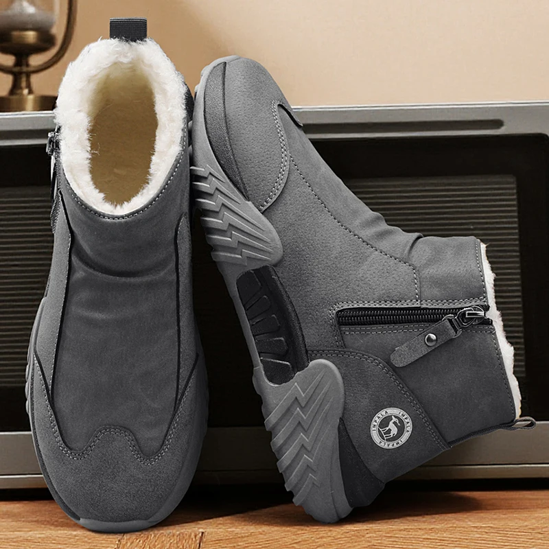 冬のスノーブーツノンスリップカジュアルシューズ防水ハイトップ - Hiking Boot Waterproof のレビューと価格