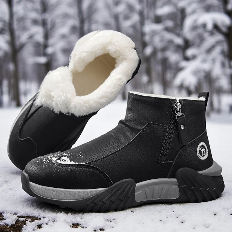 冬のスノーブーツノンスリップカジュアルシューズ防水ハイトップ - Hiking Boot Waterproof のレビューと価格