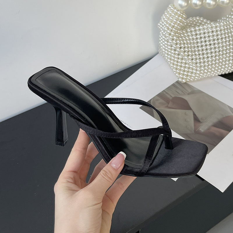 ピンクのファッションスクエアトゥ女性薄いかかとの靴女性のフリ - Men'S Shoes Size 43 In Us のレビューと価格